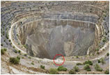 南非数百米深矿坑中能採出多少钻石？